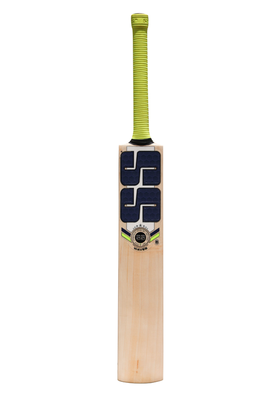 SS WAVES ENGLISH WILLOW CRICKET BAT , avl.in all sizes ,rate shown is of SH size