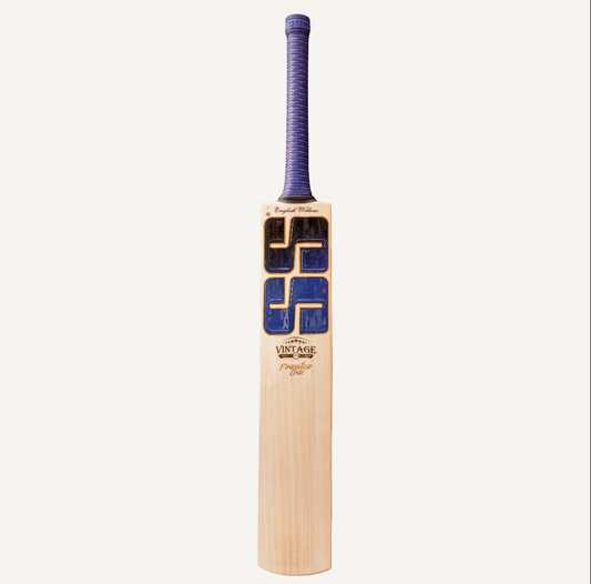 SS VINTAGE FINISHER ONE ENGLISH WILLOW CRICKET BAT