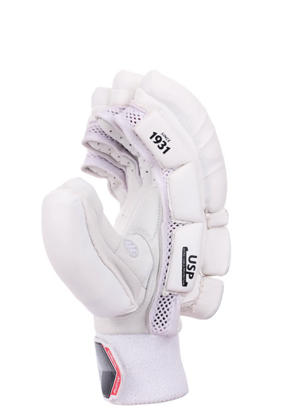 SG TEST WHITE CRICKET GLOVES