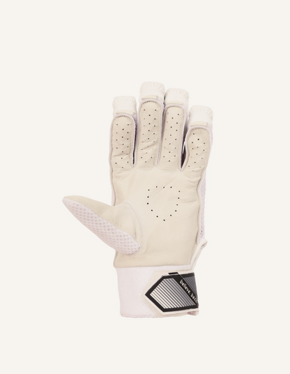 SG LITEVATE WHITE BATTING GLOVES