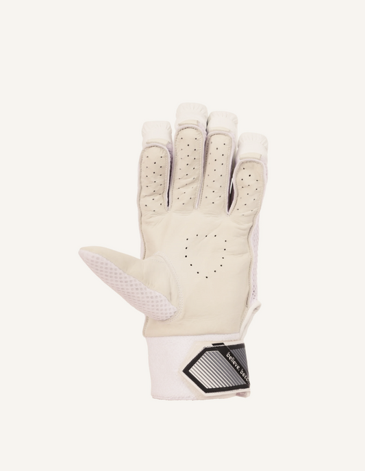 SG LITEVATE WHITE BATTING GLOVES